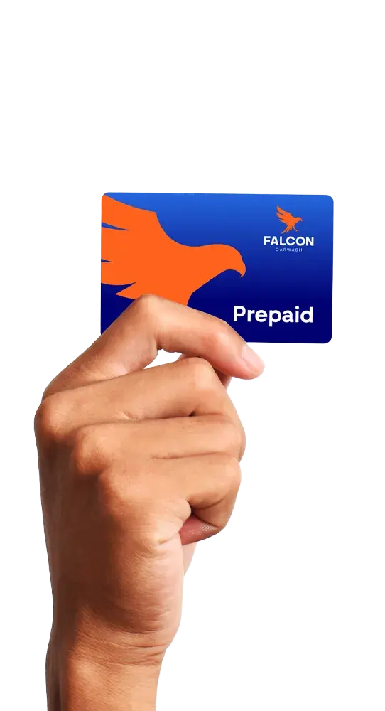 Prepaid, net zo simpel je auto wassen bij Falcon Carwash